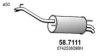 VW 074253609BH End Silencer